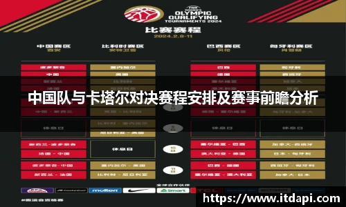 中国队与卡塔尔对决赛程安排及赛事前瞻分析